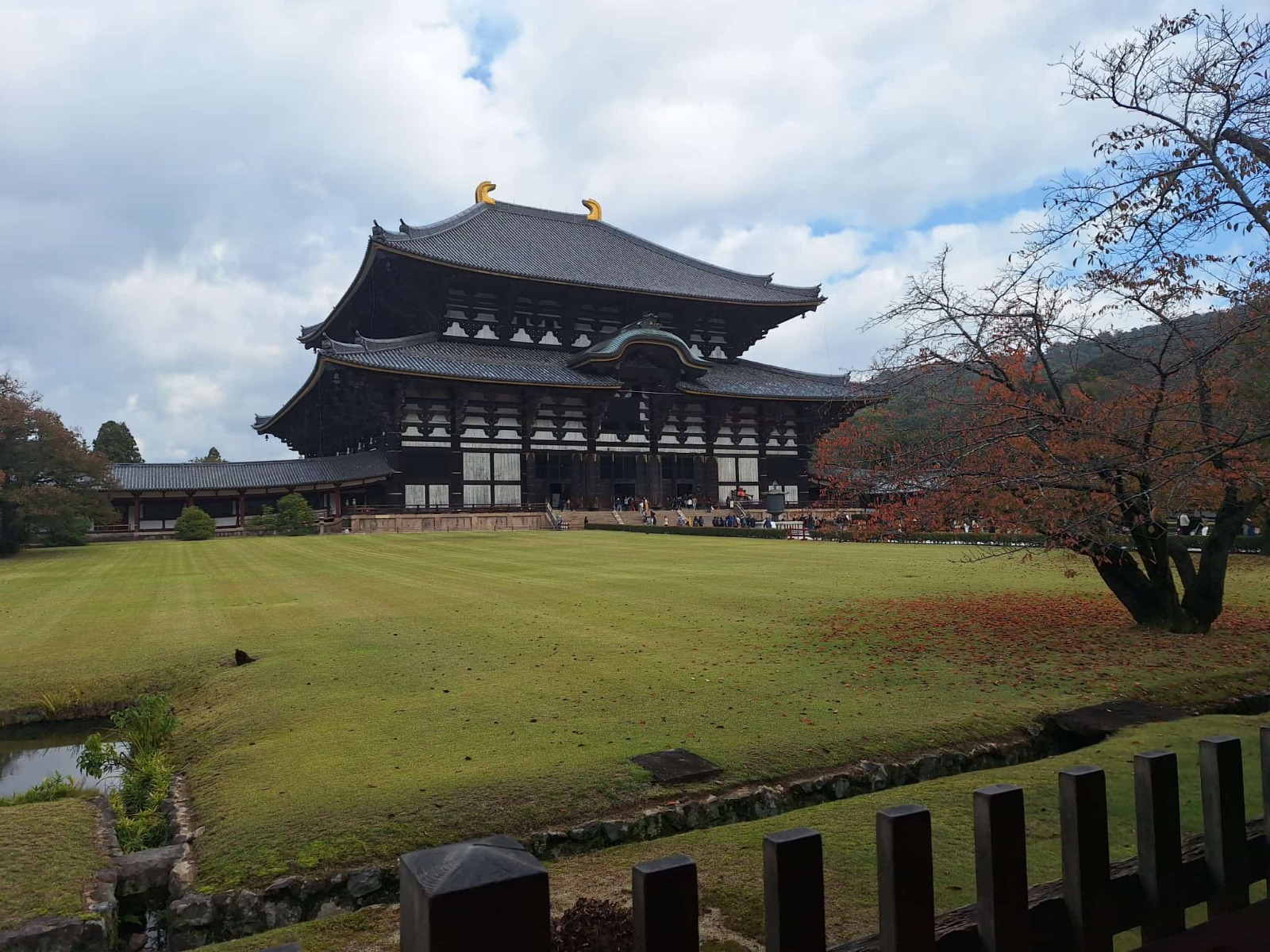 מקדש טודאיג’י בנארה – היכל הבודהה הגדול במהלך טיול ליפן בשלכת נארה והירושימה